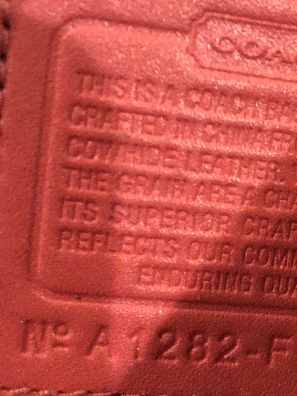 Coach Pink Perforated Signature Hobo Shoulder Bag - Picture 3 of 4